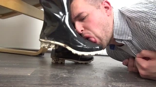 Under Girls Feet - Debra - Lick My Festival Wellies - Video thumbnail