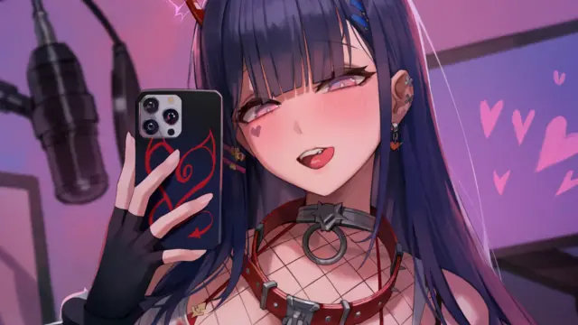 Lewd Vtuber helps her horny chat 3 Armpit Teasing CFNM Streaming numi - Video thumbnail